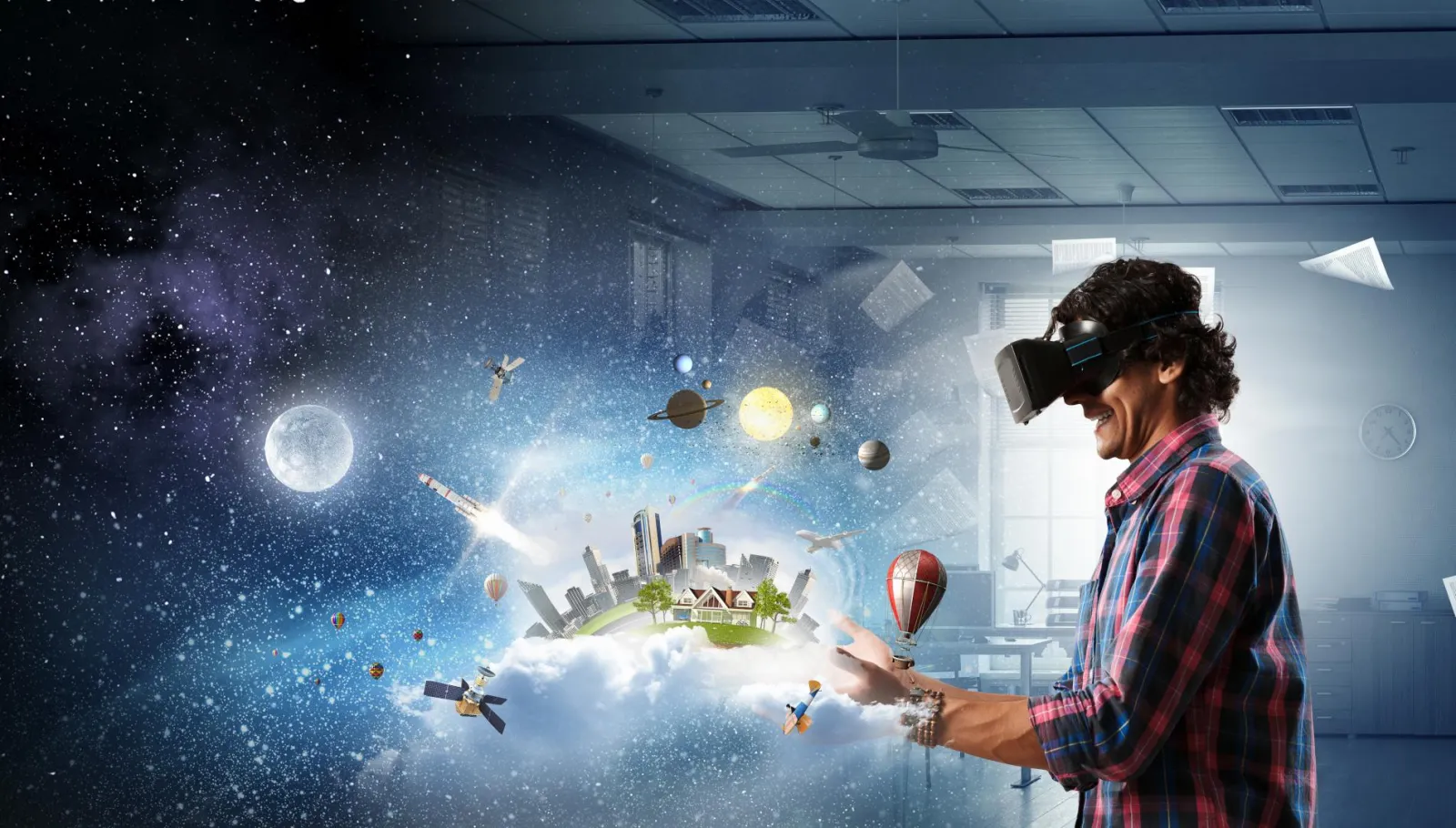 Immersive gaming and simulation experience